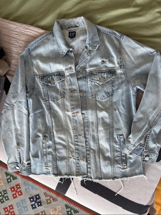 GAP Jackets & Blazers - GAP Light Blue Denim Jacket